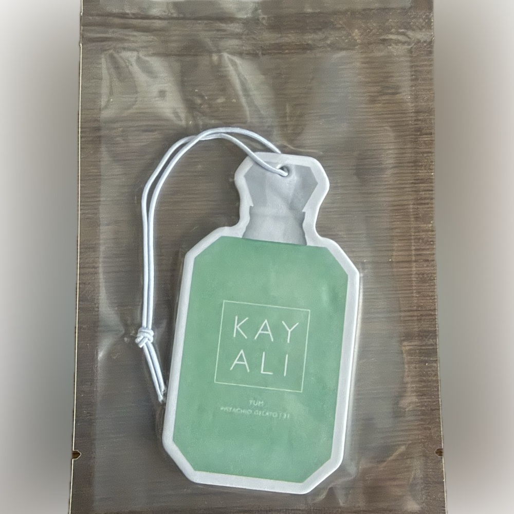 KAYALI Yum Pistachio Gelato Hanging Car Air Freshener